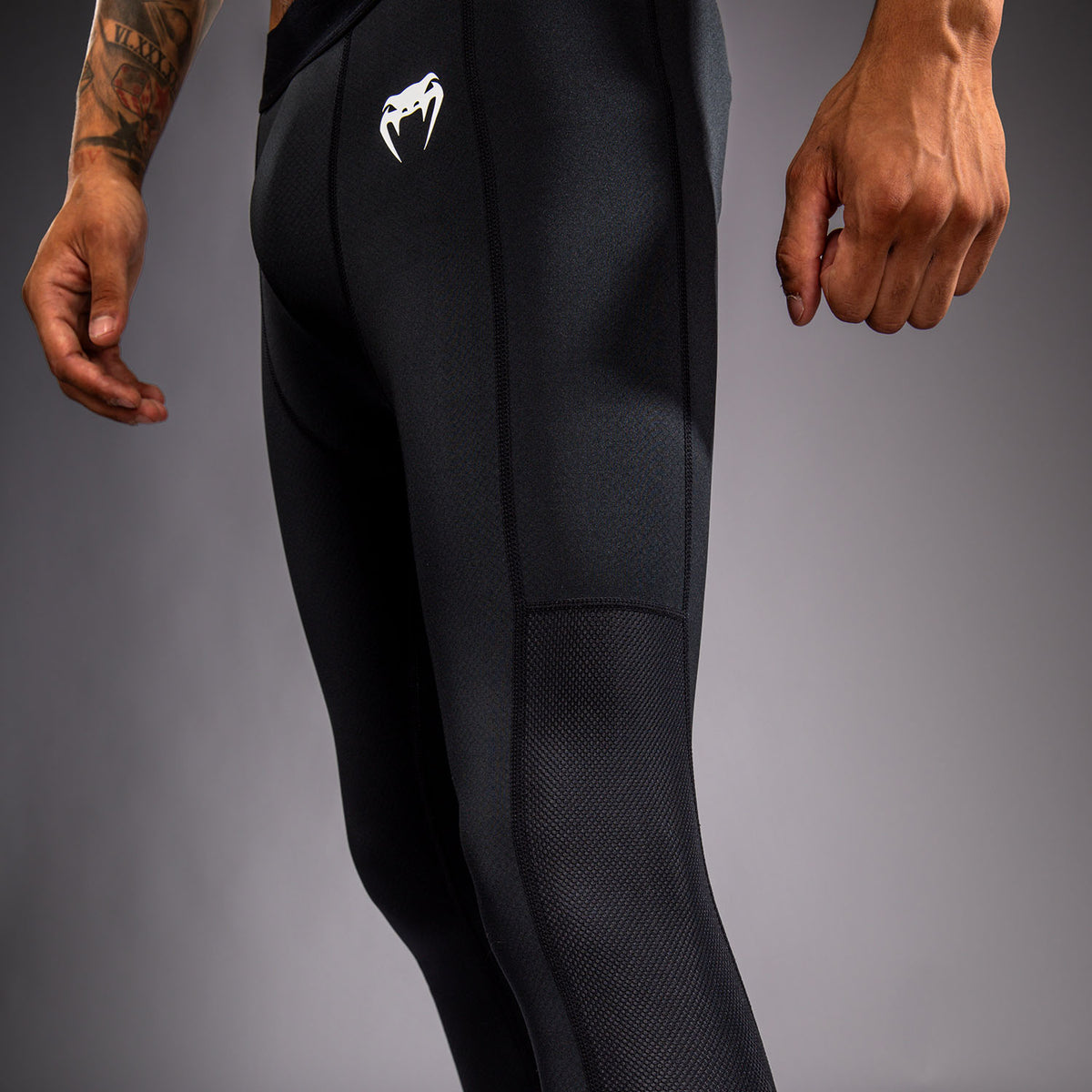 Venum MX Basics Mallas de compresión - Negro/Blanco