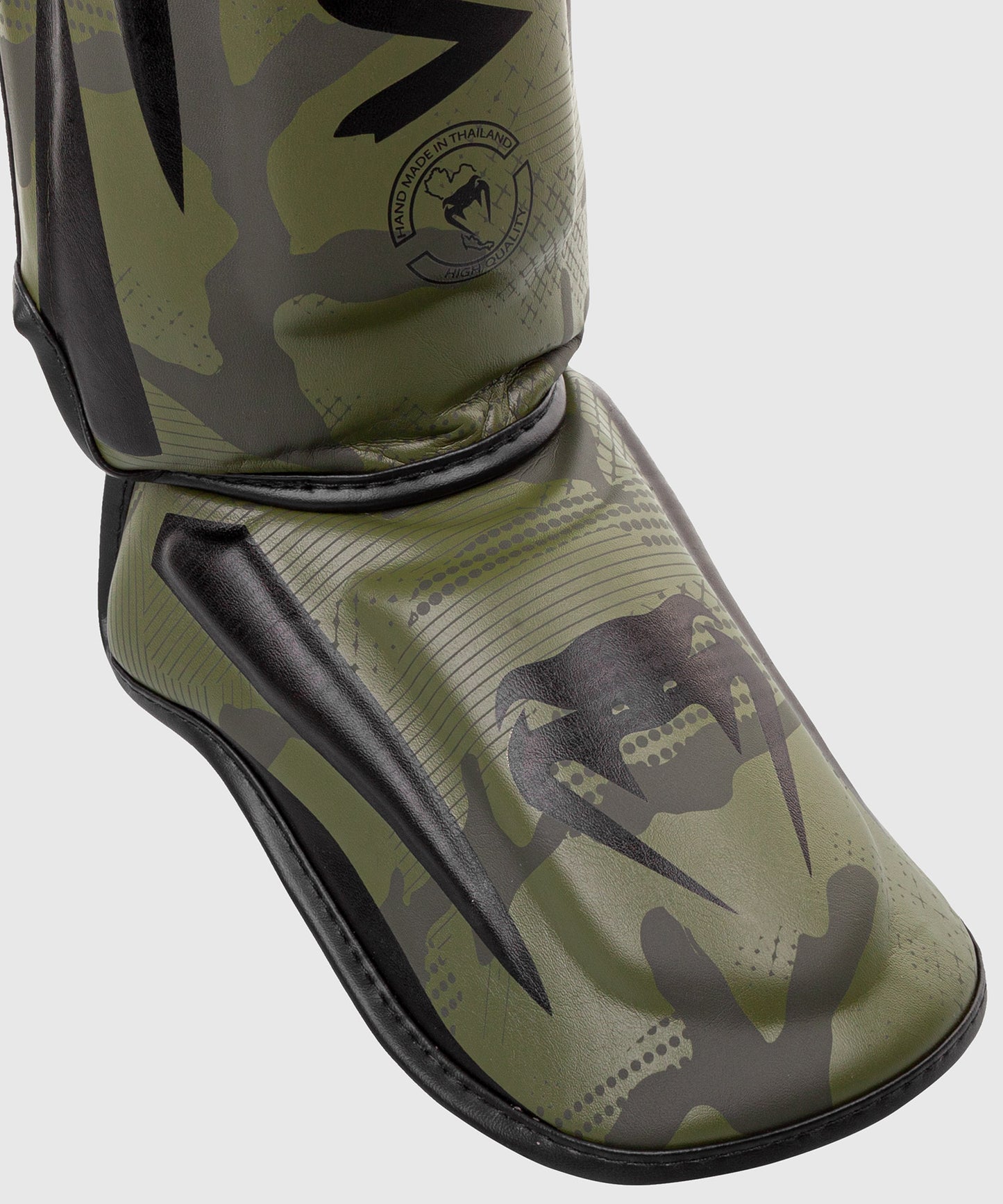 Espinillera Venum Elite - Caqui Camo