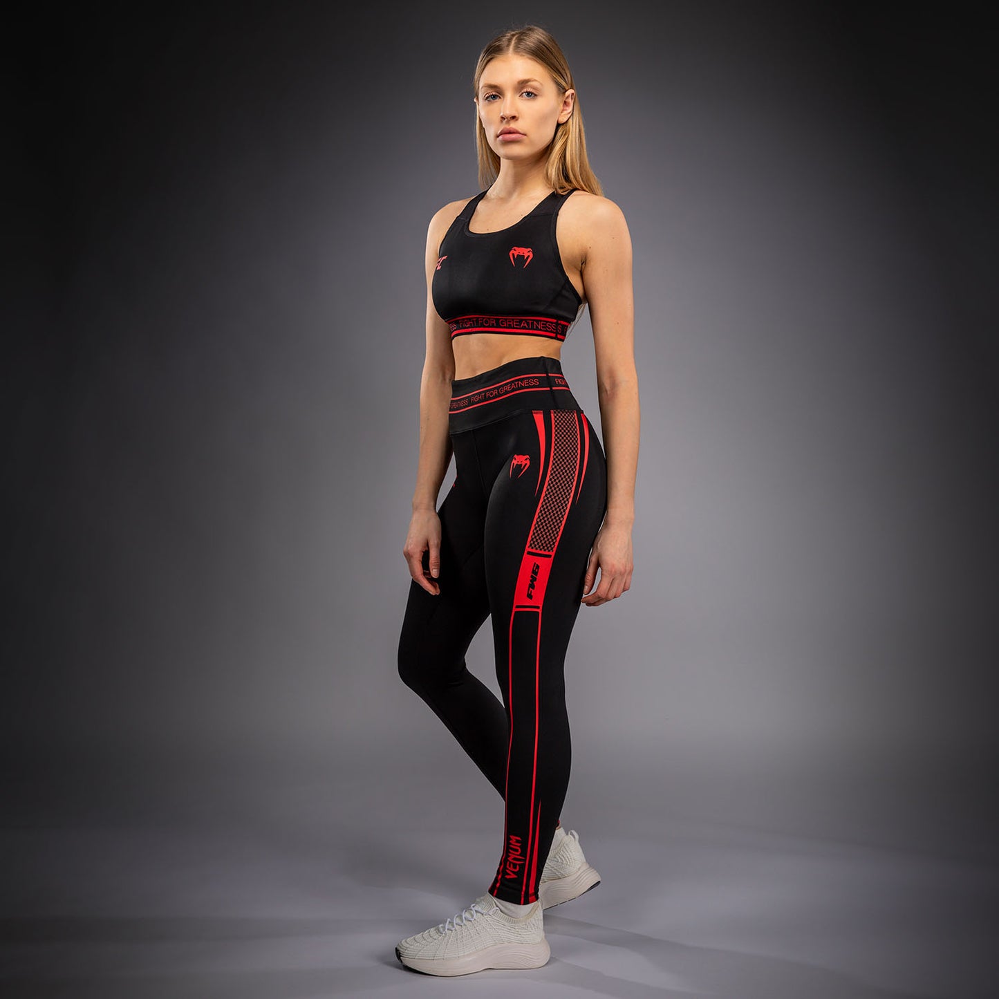 Venum UFC Unity by Venum Authentic Fight Week Pantalón de Compresión Técnico para Mujer - Negro