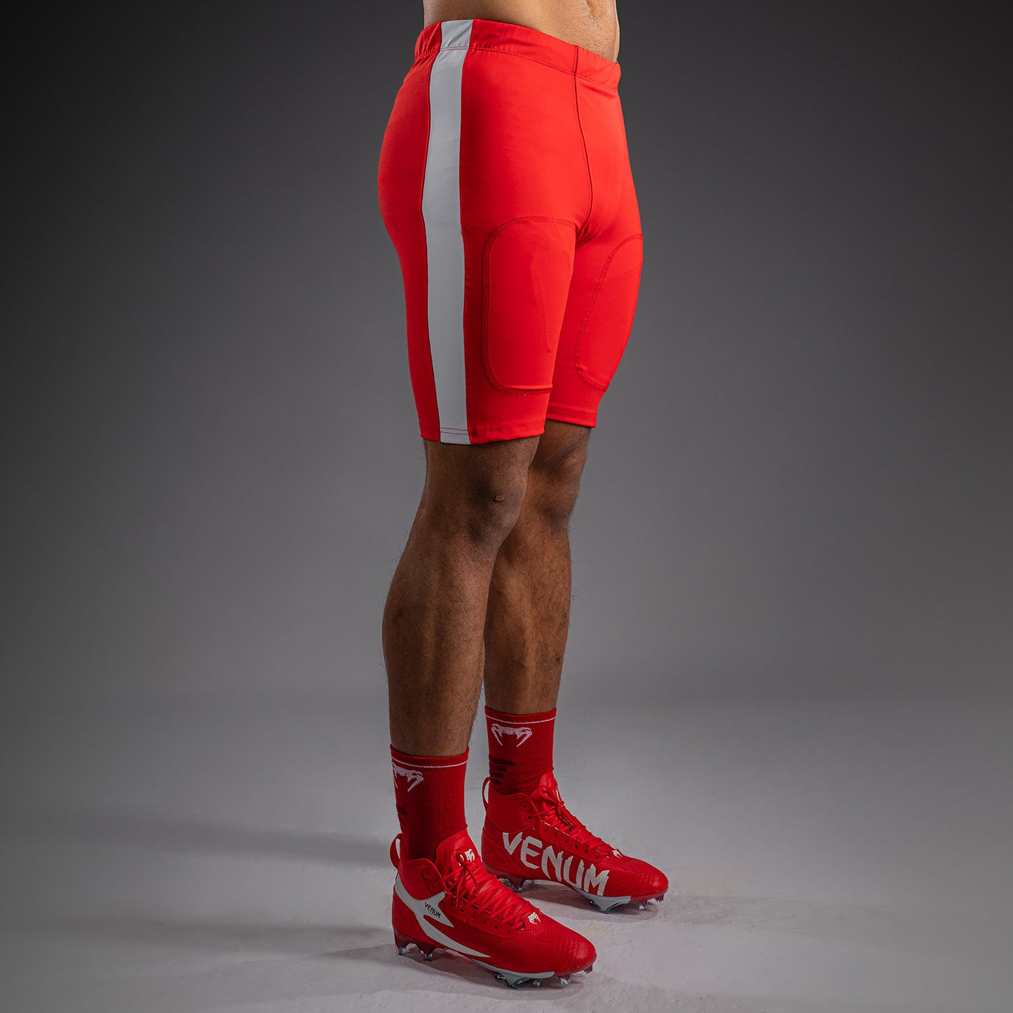 Venum Elite Fútbol Short de Compresión - Rojo