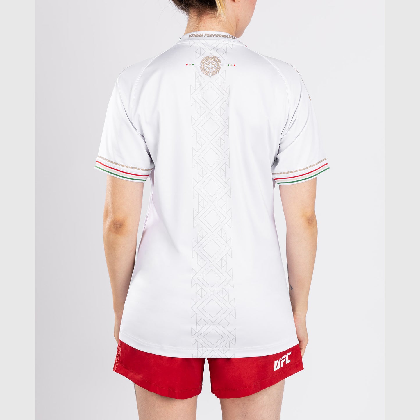 Noche UFC by Venum Authentic Fight Night Camiseta Dry Tech Mujer - Blanco