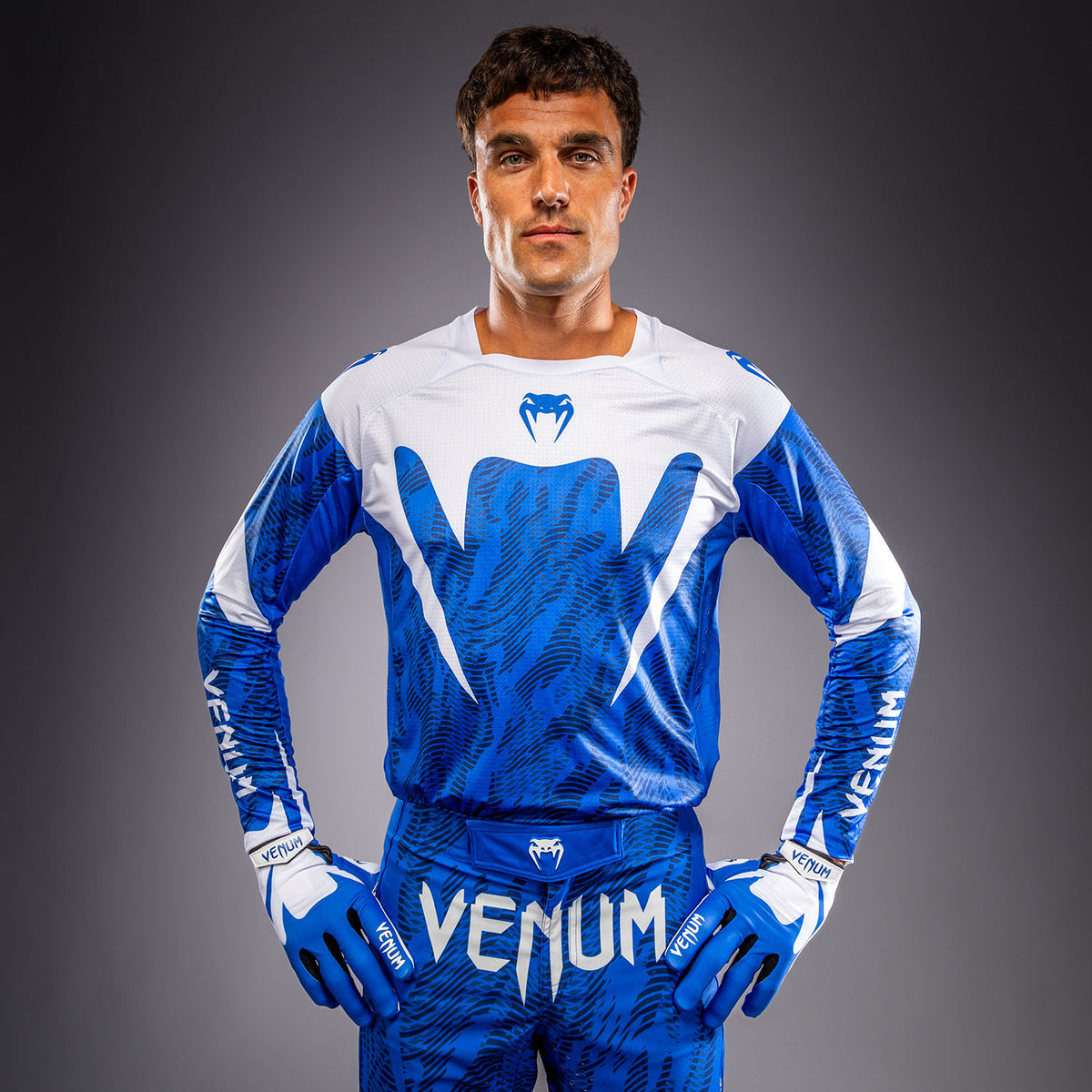 Venum MX Elite Camiseta de Motorsports - Azul