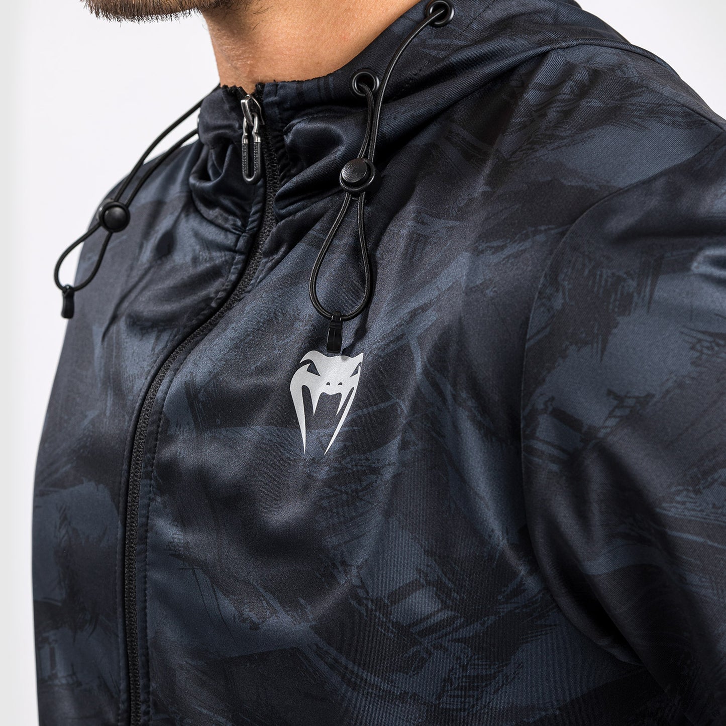 Sudadera Con Capucha Venum Electron 3.0 Dry Tech - Negro
