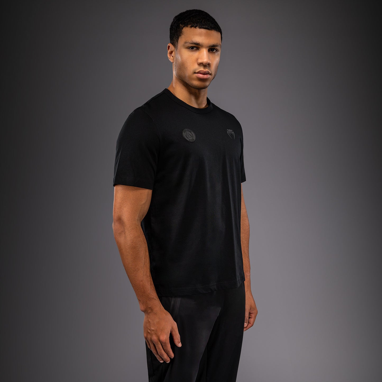 Venum x Roger Gracie Academy Camiseta - Negro