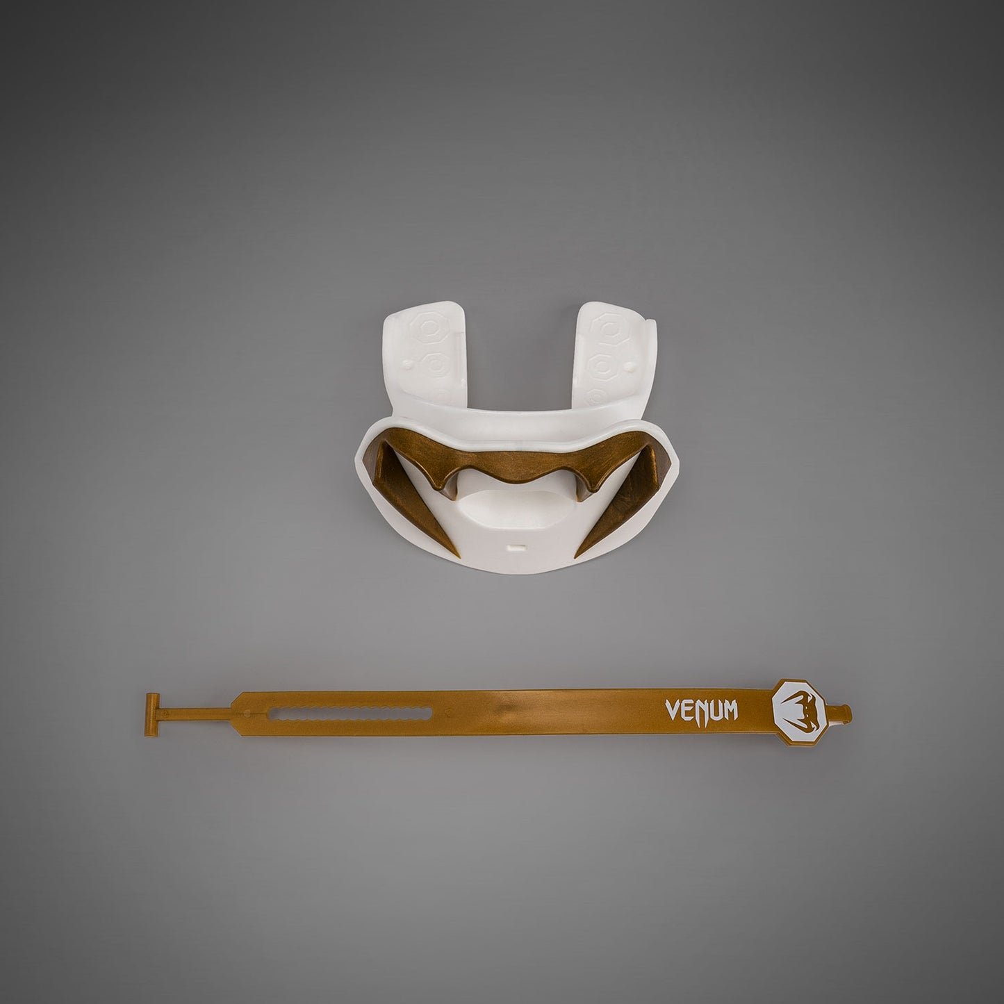 Venum Elite Protector Bucal OG Edition - Blanco/Dorado