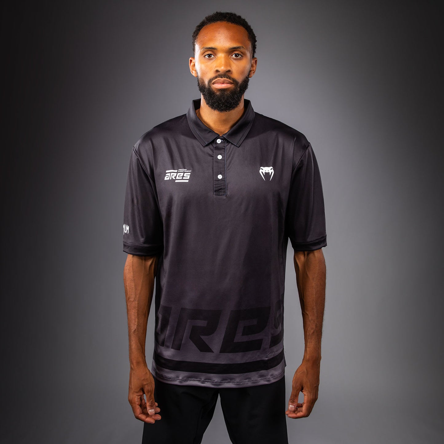 Polo Venum x Ares – Negro