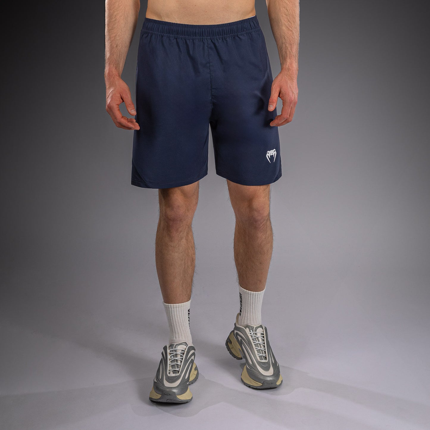 Venum Contender Shorts de entrenamiento - Azul marino/Blanco