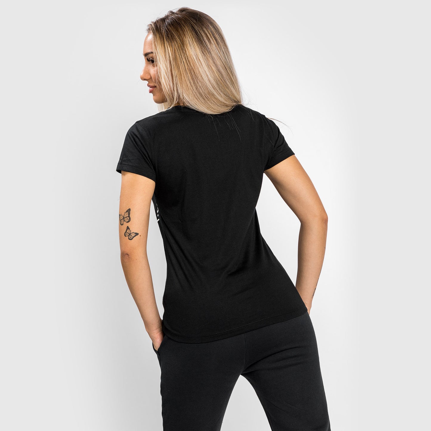 Camiseta de mujer UFC Venum Fight Night 2.0 Replica - Negra