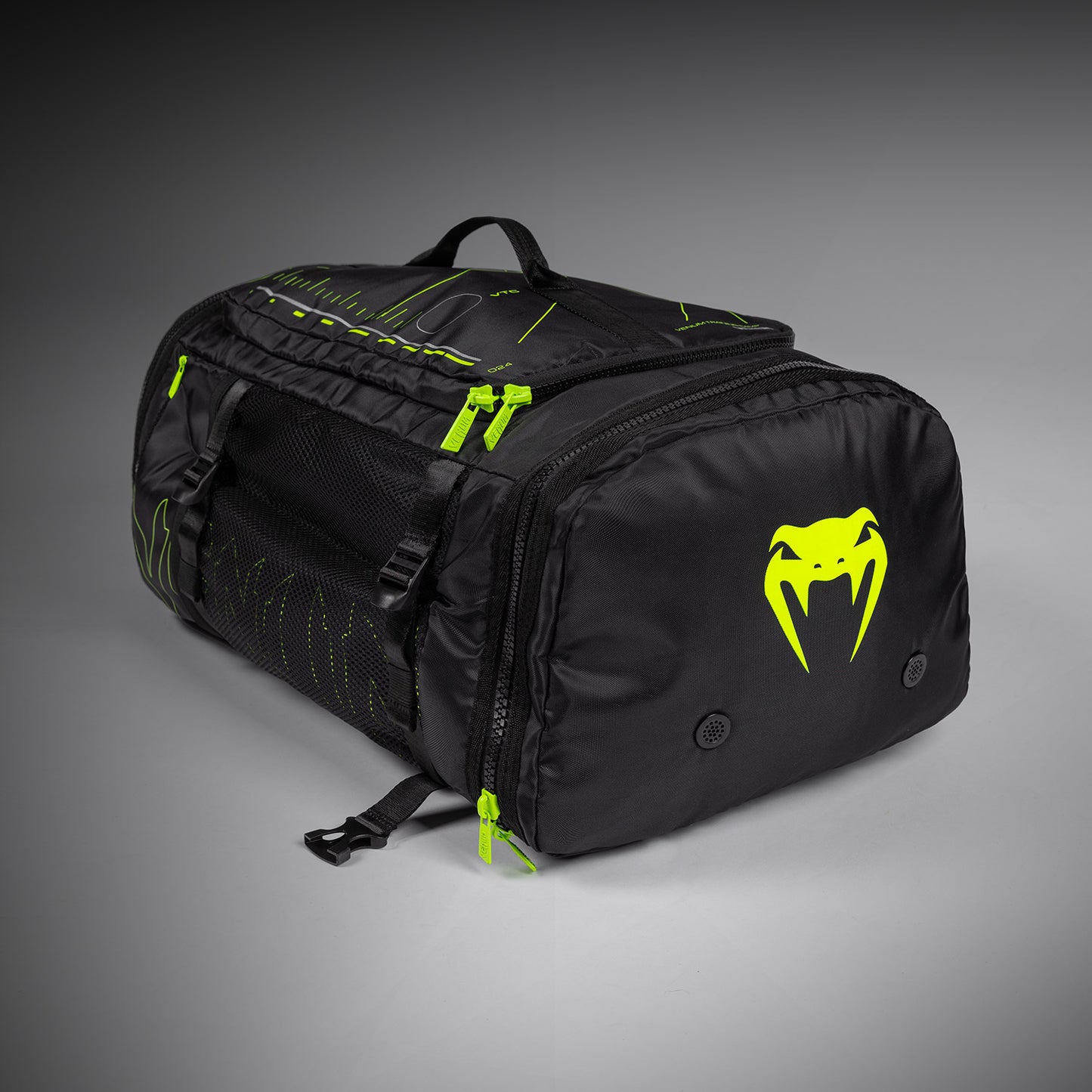 Venum Training Camp 4.0 Bolsa de deporte - Negro/Verde neón