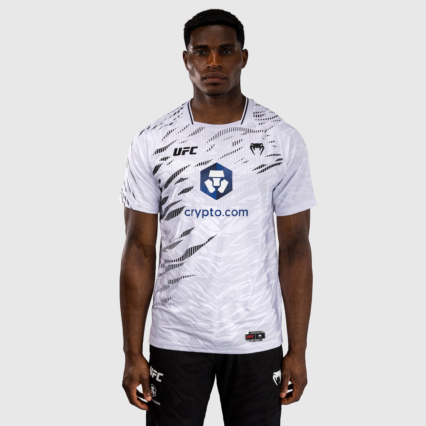 UFC Fusion by Venum Personalizados Authentic Fight Night Camiseta de Salida para Hombre - Blanco