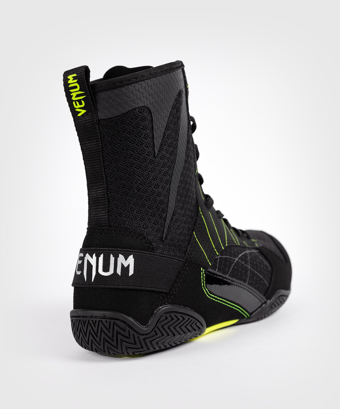 Venum Training Camp 4.0 Calzado de boxeo Elite - Negro/Verde neón