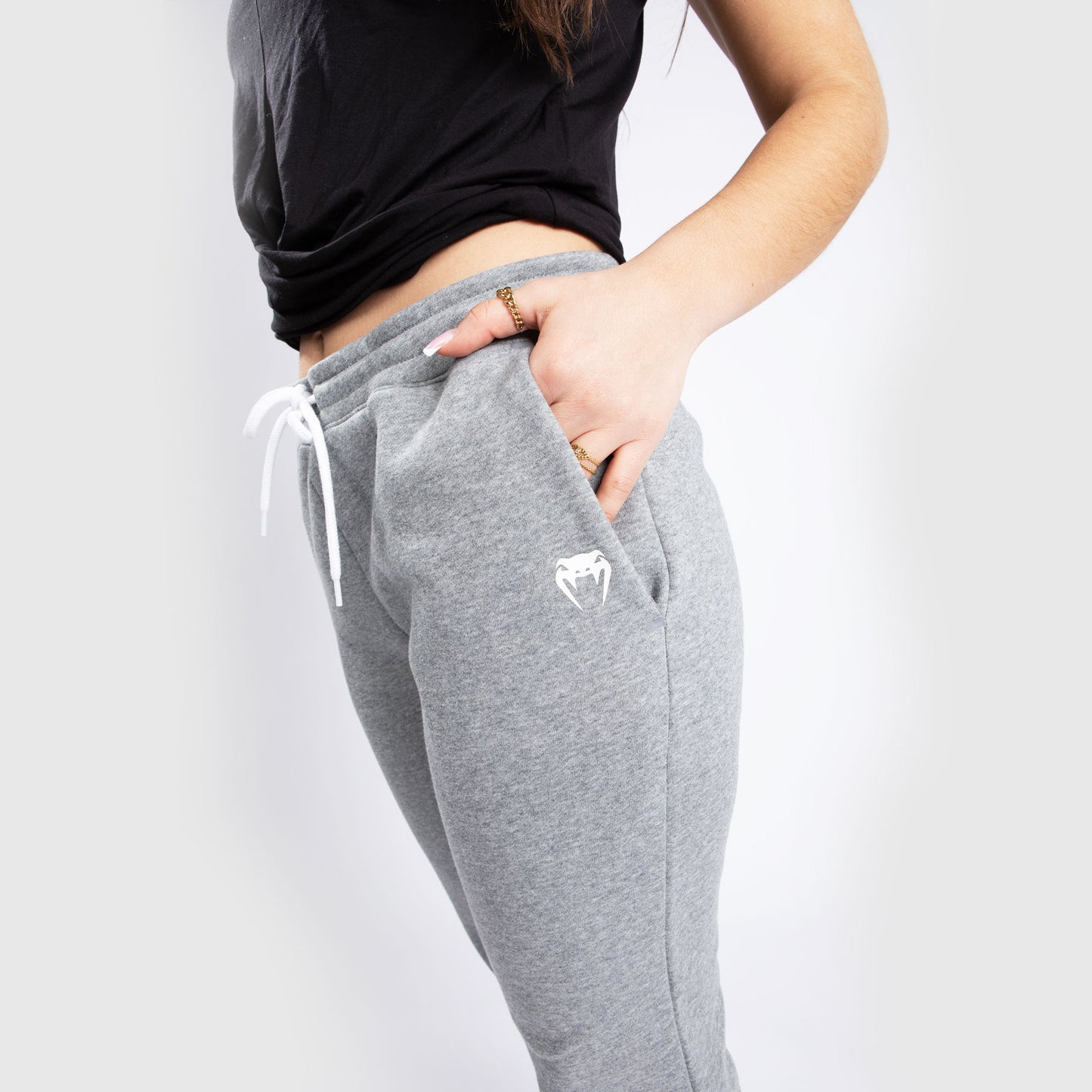 Pantalones Jogging Venum Classic - De Mujer - Gris Jaspeado Claro