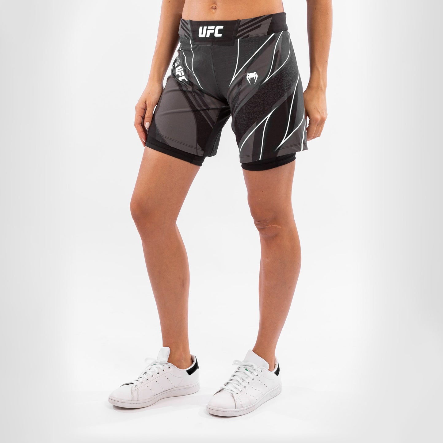 Pantalón De MMA Para Mujer Ufc Venum Authentic Fight Night – Modelo Largo - Negro