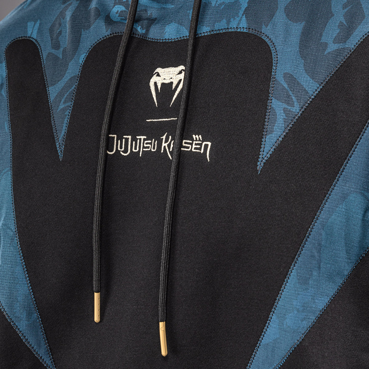 Jujutsu Kaisen x Venum Fushiguro Sudadera con Capucha – Verde Océano