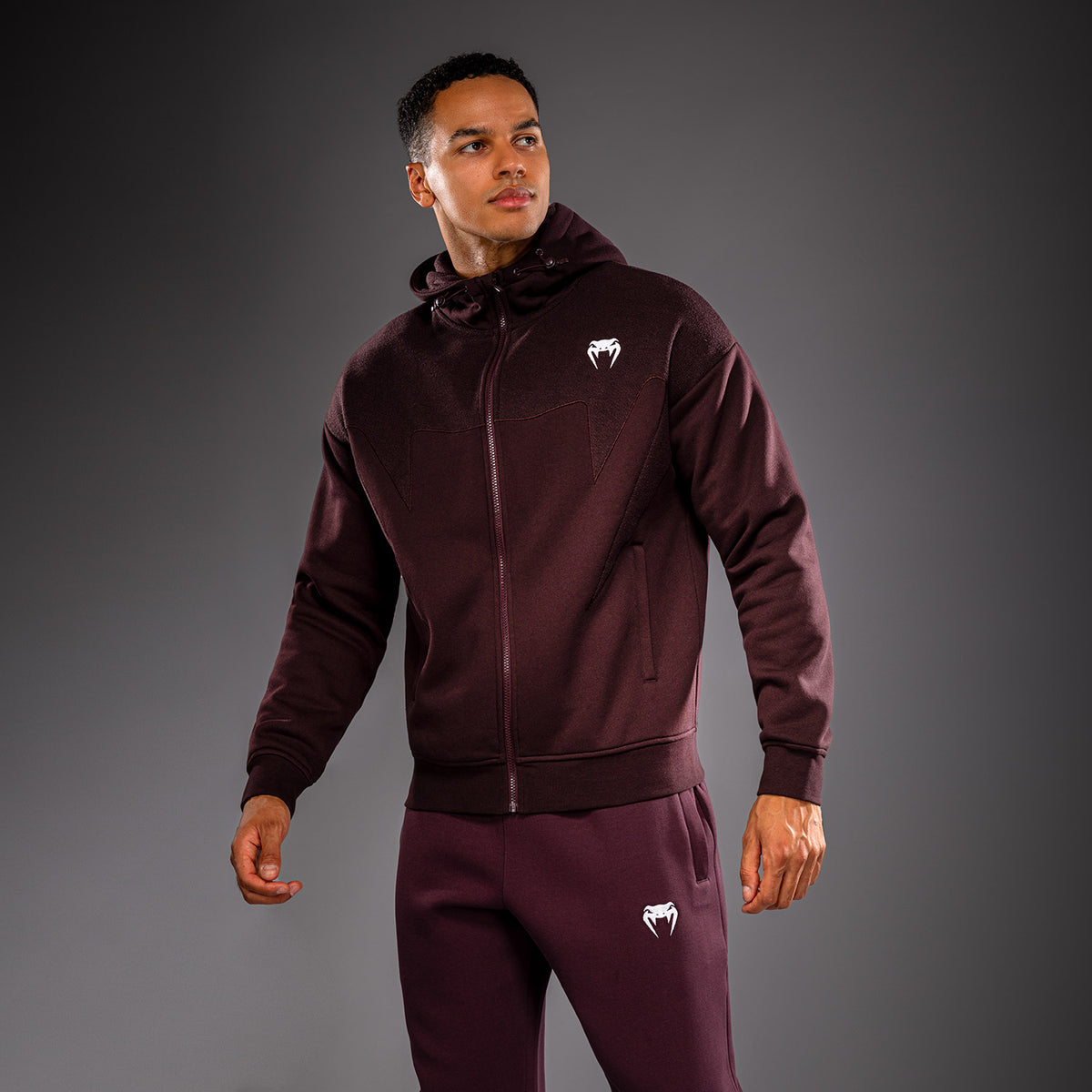 Venum Attack Fleece & Weave Chaqueta de chándal - Burdeos