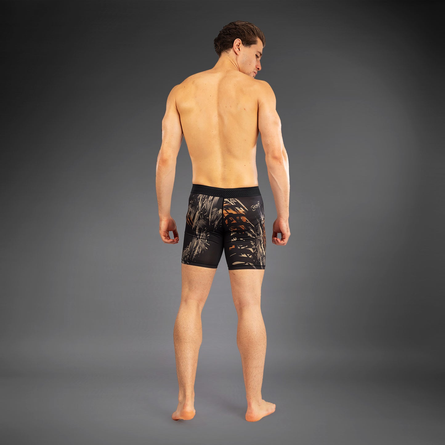 Venum Tiger Vale Tudo para Hombre - Negro/Naranja Neón
