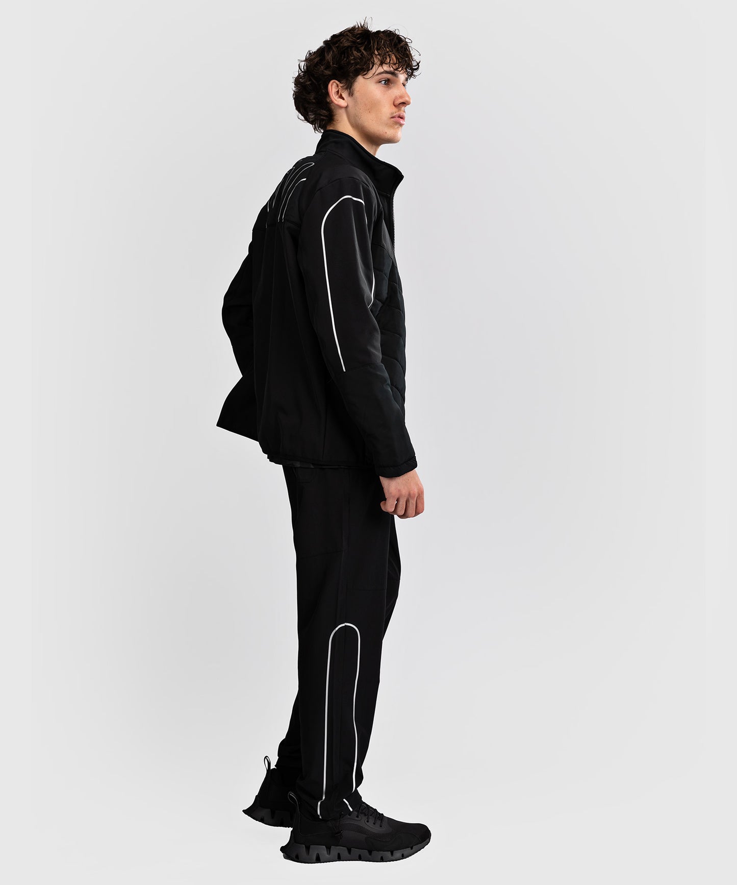 Venum Paddock Chaqueta Softshell Manga Larga - Negro