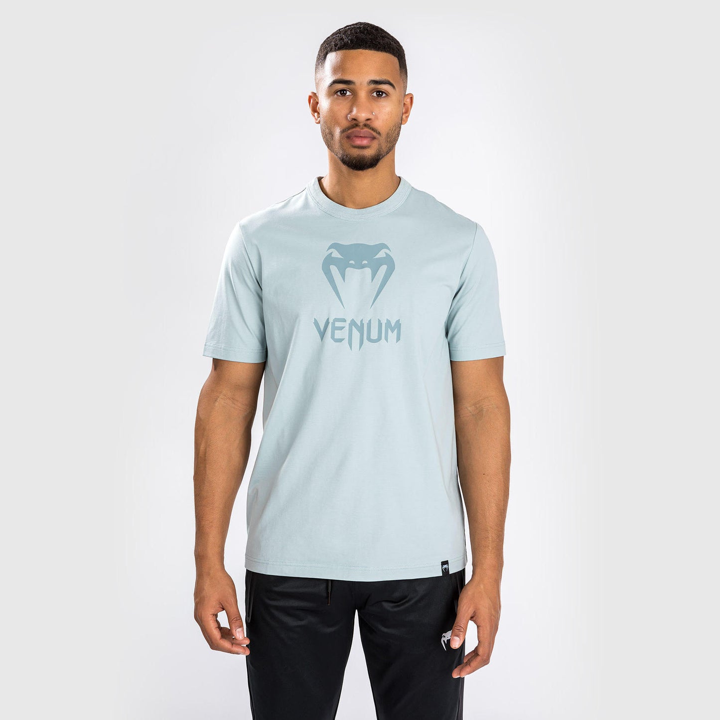 Venum Classic Camiseta - Azul Clearwater/Azul Clearwater