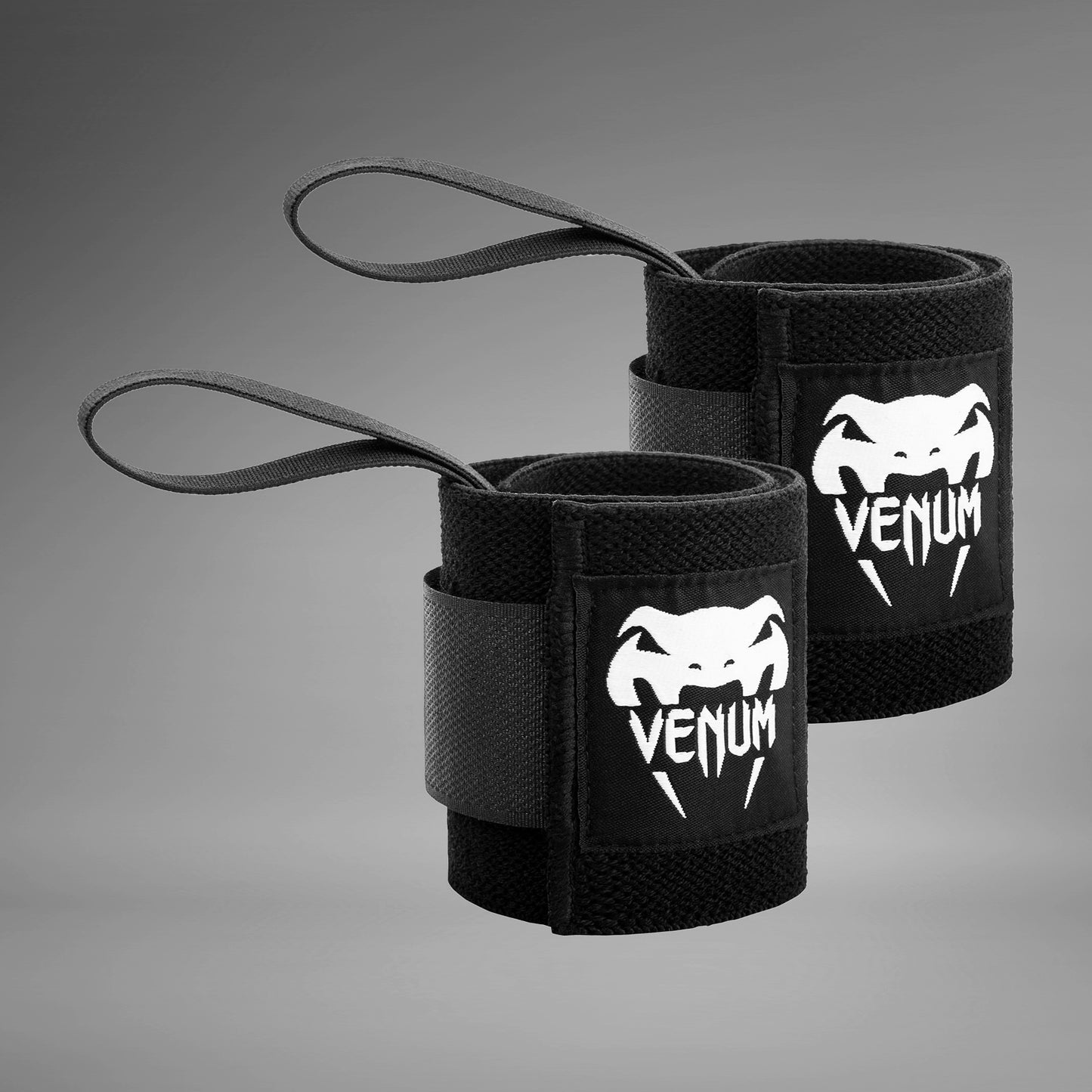 Pulseras elevadoras Venum Hyperlift - Negro