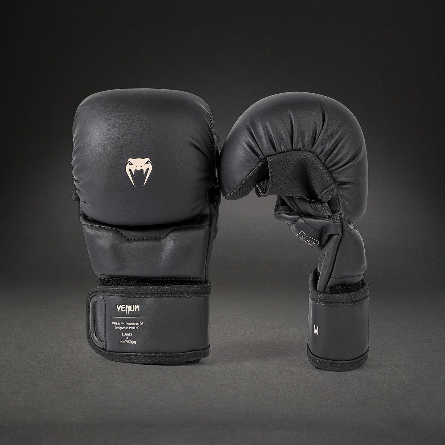 Venum Impact Evo Guantes de sparring MMA - Negro