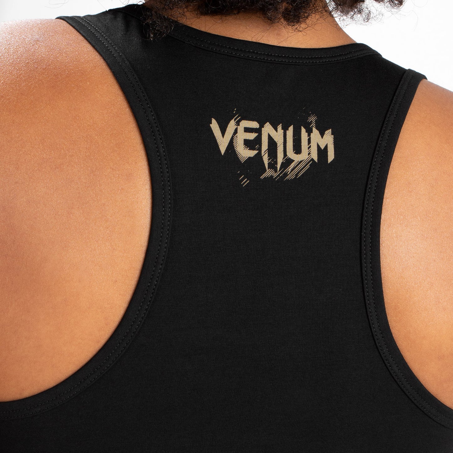 Camiseta de tirantes Venum Santa Muerte Dark Side para mujer - Negro/Marrón