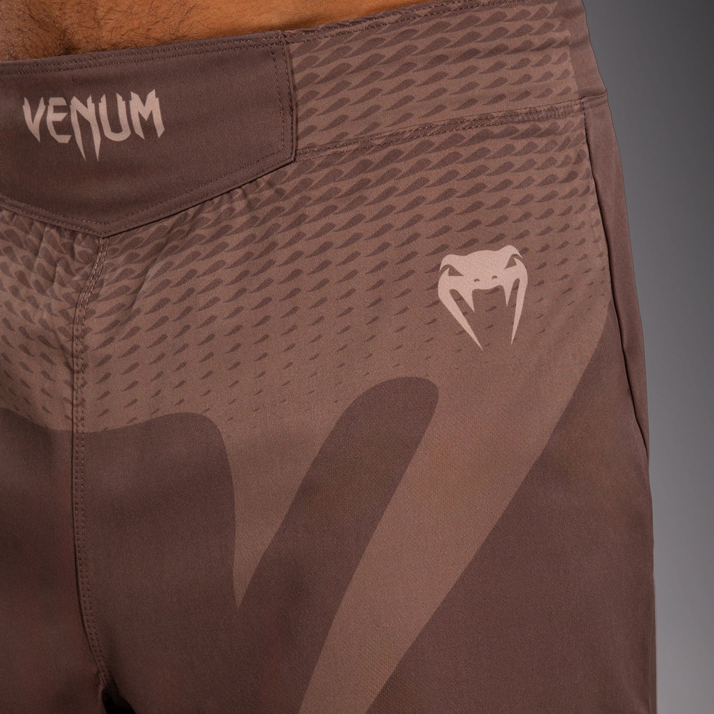 Venum No Gi Pantalones Cortos de Lucha - Marrón Chocolate
