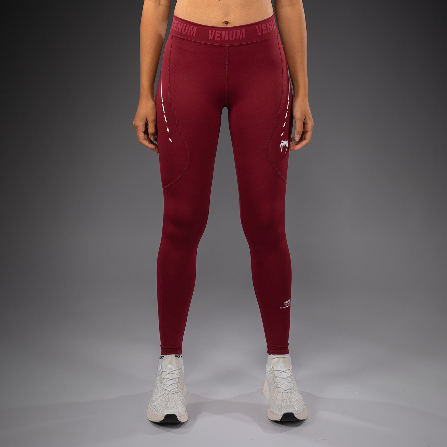 Venum Adrenaline Leggings Mujer – Burdeos/Rosa