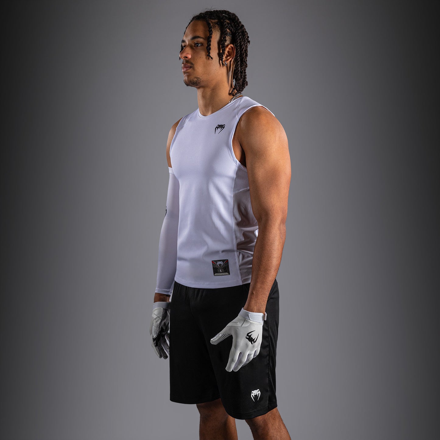 Venum Elite Fútbol Camiseta de Compresión Sin Mangas - Blanco