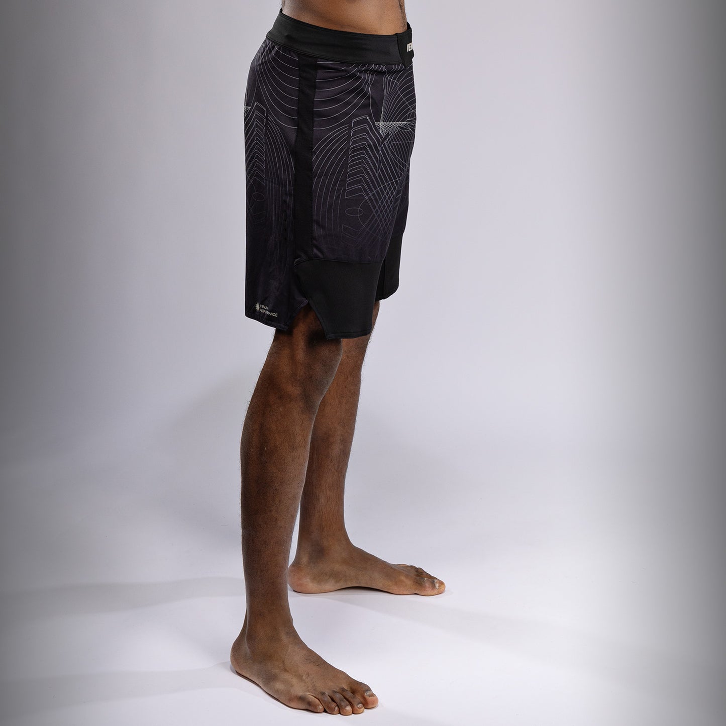 Venum G-Fit Air Pantalones de Lucha para Hombre - Negro Profundo/Arena del desierto