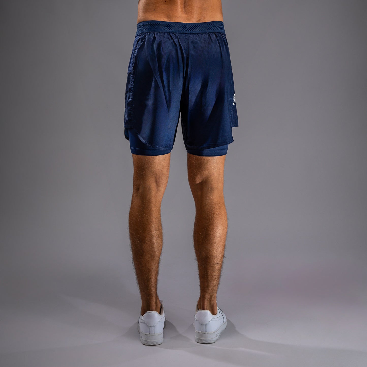 Venum x Top Rank Original Pantalones Cortos de Entrenamiento para Hombre - Azul Marino