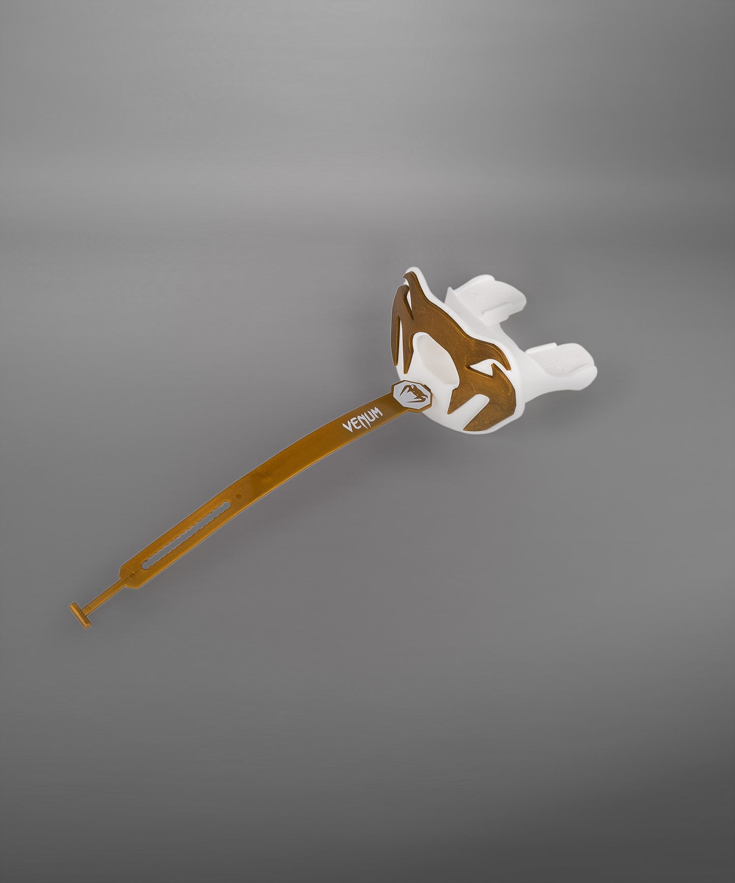 Venum Elite Protector Bucal Edición Logo - Blanco/Dorado