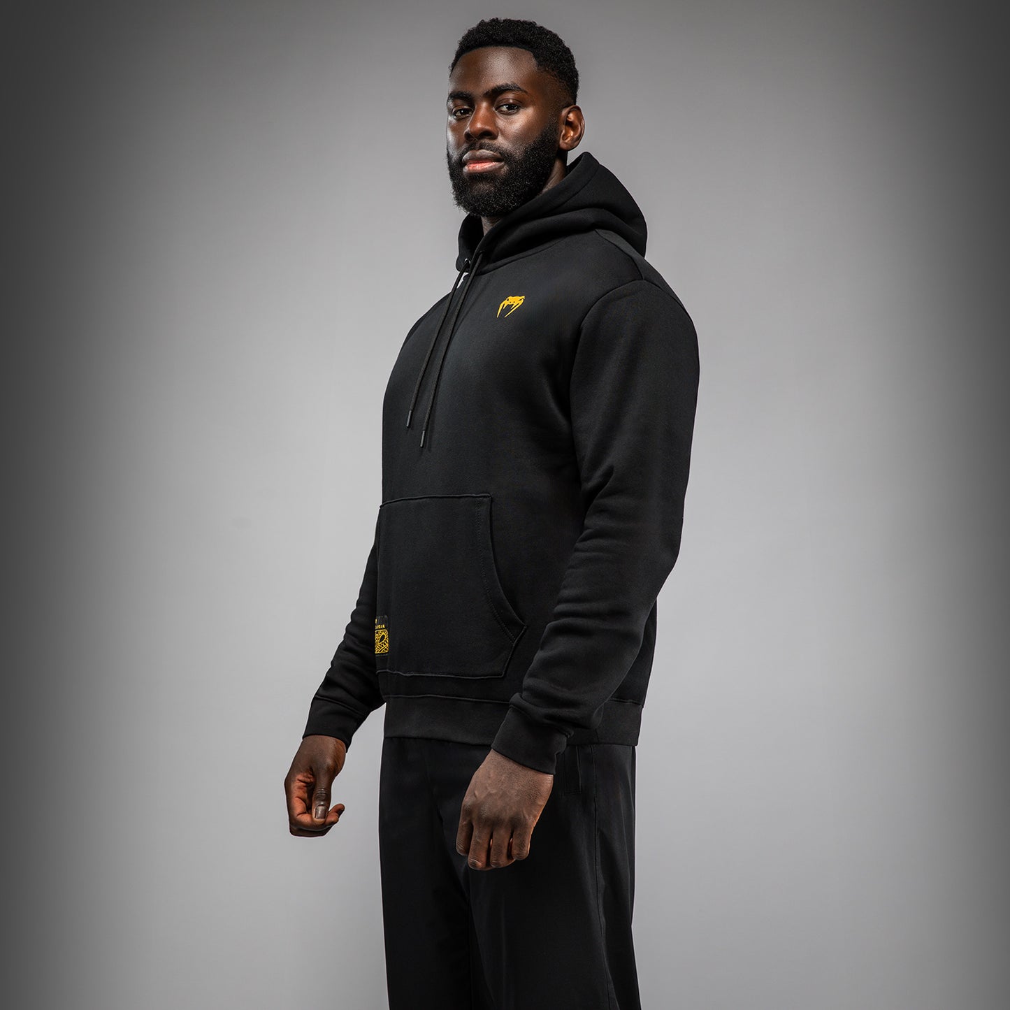 Venum Serpenti Sudadera con Capucha – Negro/Plateado/Dorado