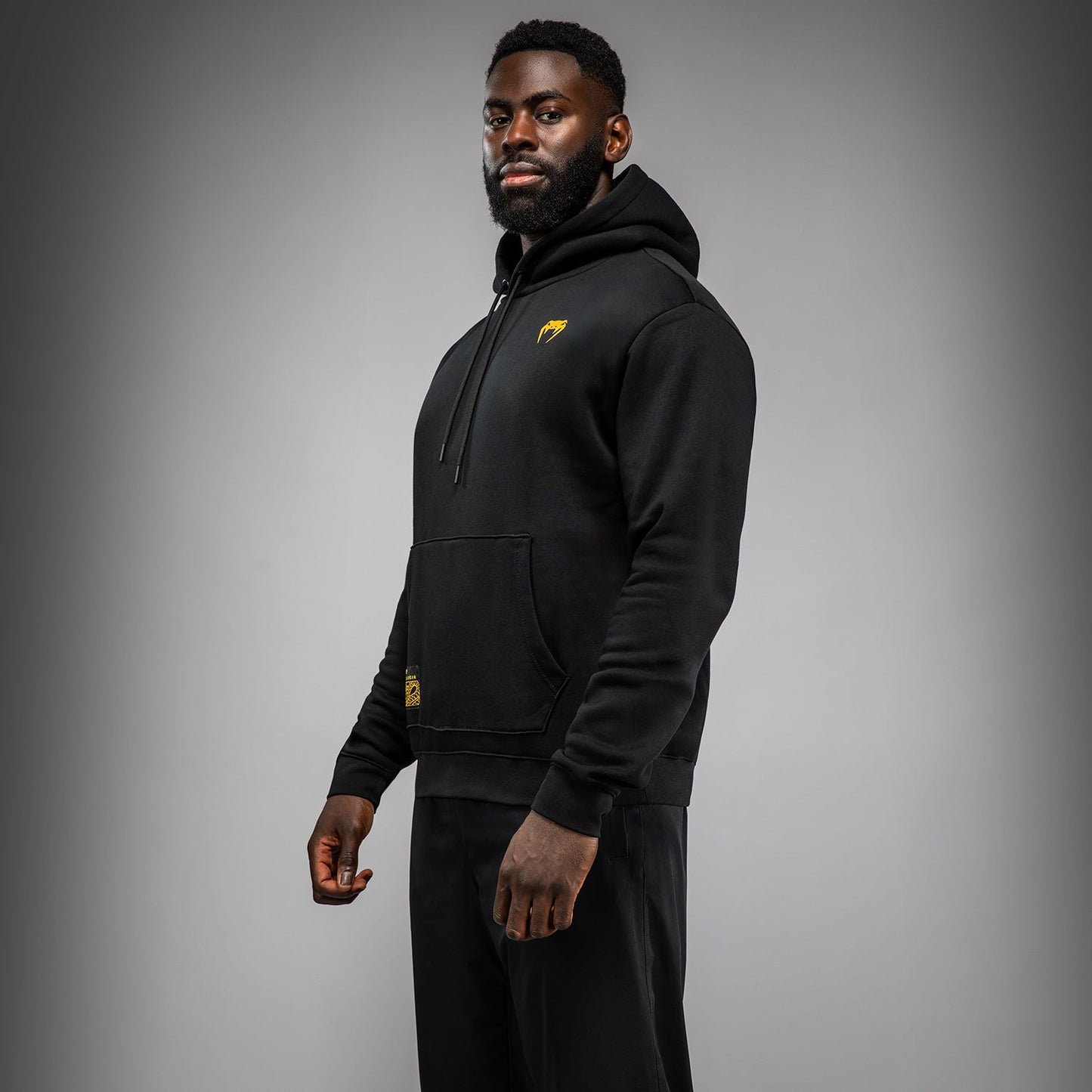Venum Serpenti Sudadera con Capucha – Negro/Plateado/Dorado