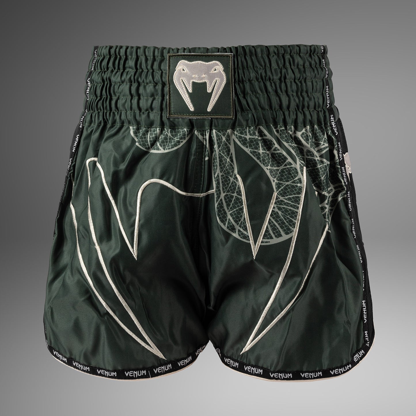 Venum Serpenti Pantalones Cortos de Muay Thai – Caqui/Bronce/Marfil