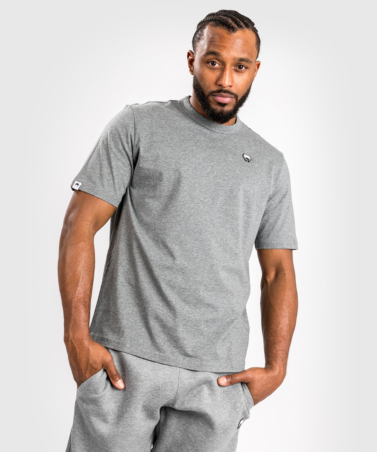 Venum Silent Power Lite Camiseta - Gris jaspeado claro