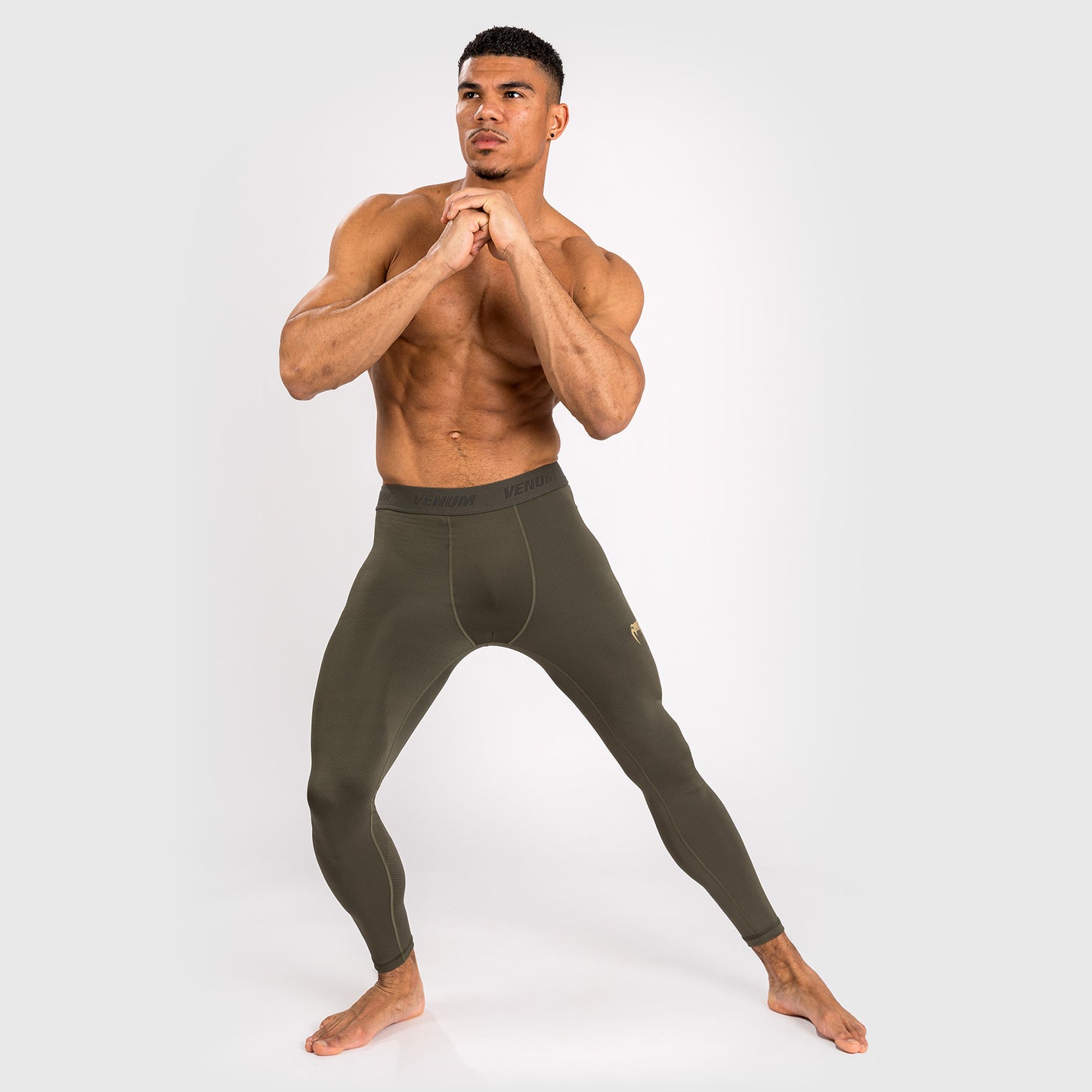 Venum Contender Pantalones de compresión para hombre - Caqui