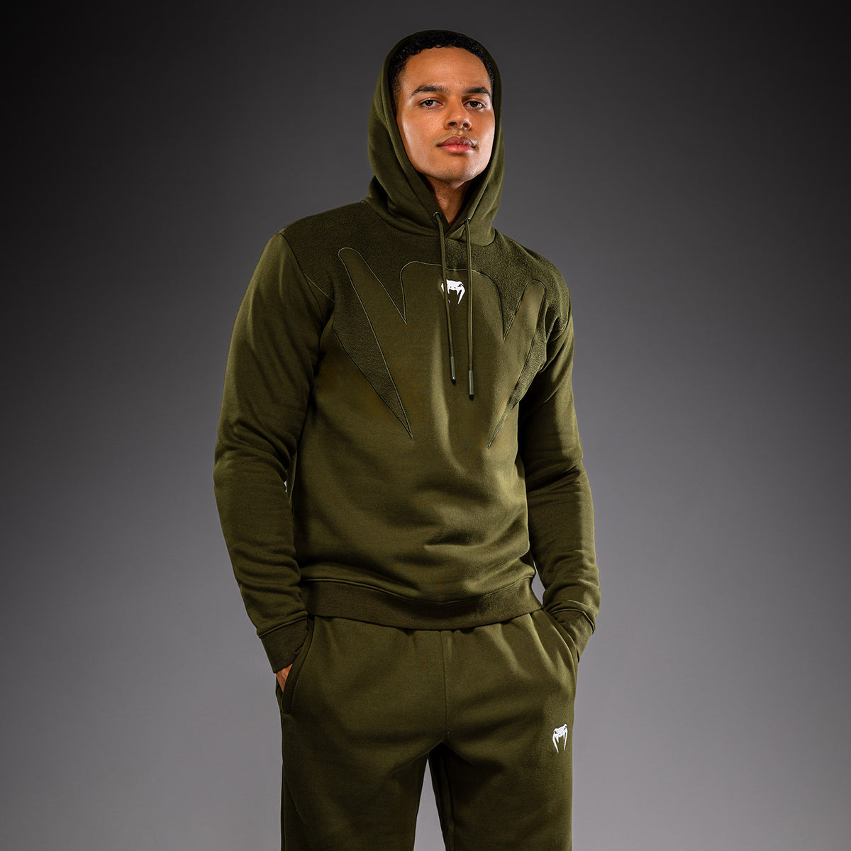 Venum Attack Fleece & Weave Sudadera con capucha - Caqui