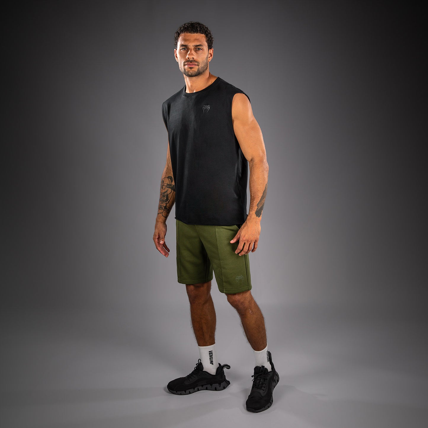 Venum Divide Camiseta Sin Mangas - Negro