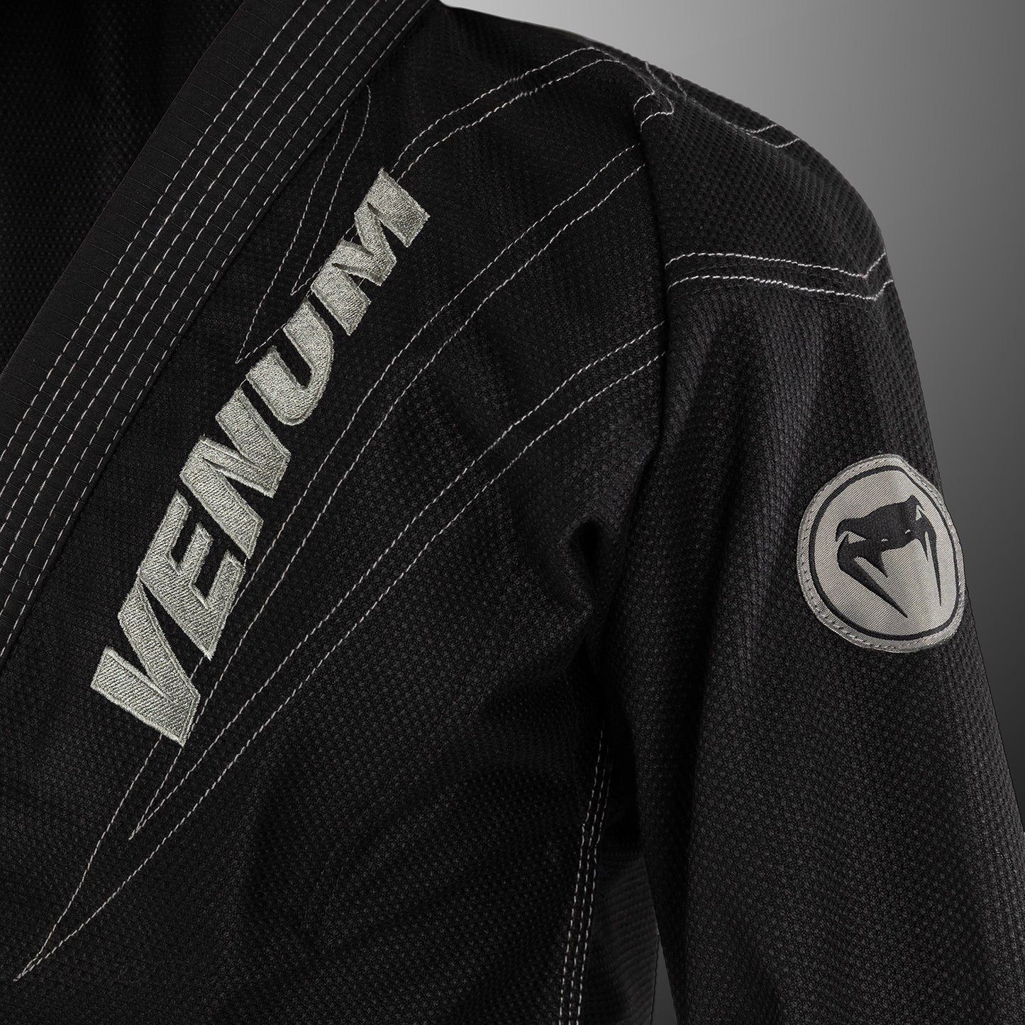 Venum x Polaris Gi BJJ - Negro/Gris Tormenta