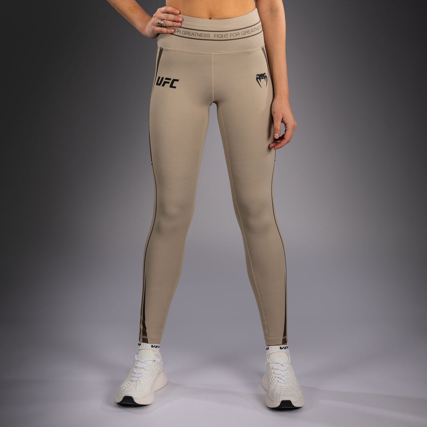 Venum UFC Unity by Venum Authentic Fight Week Pantalón de Compresión Técnico para Mujer - Arena
