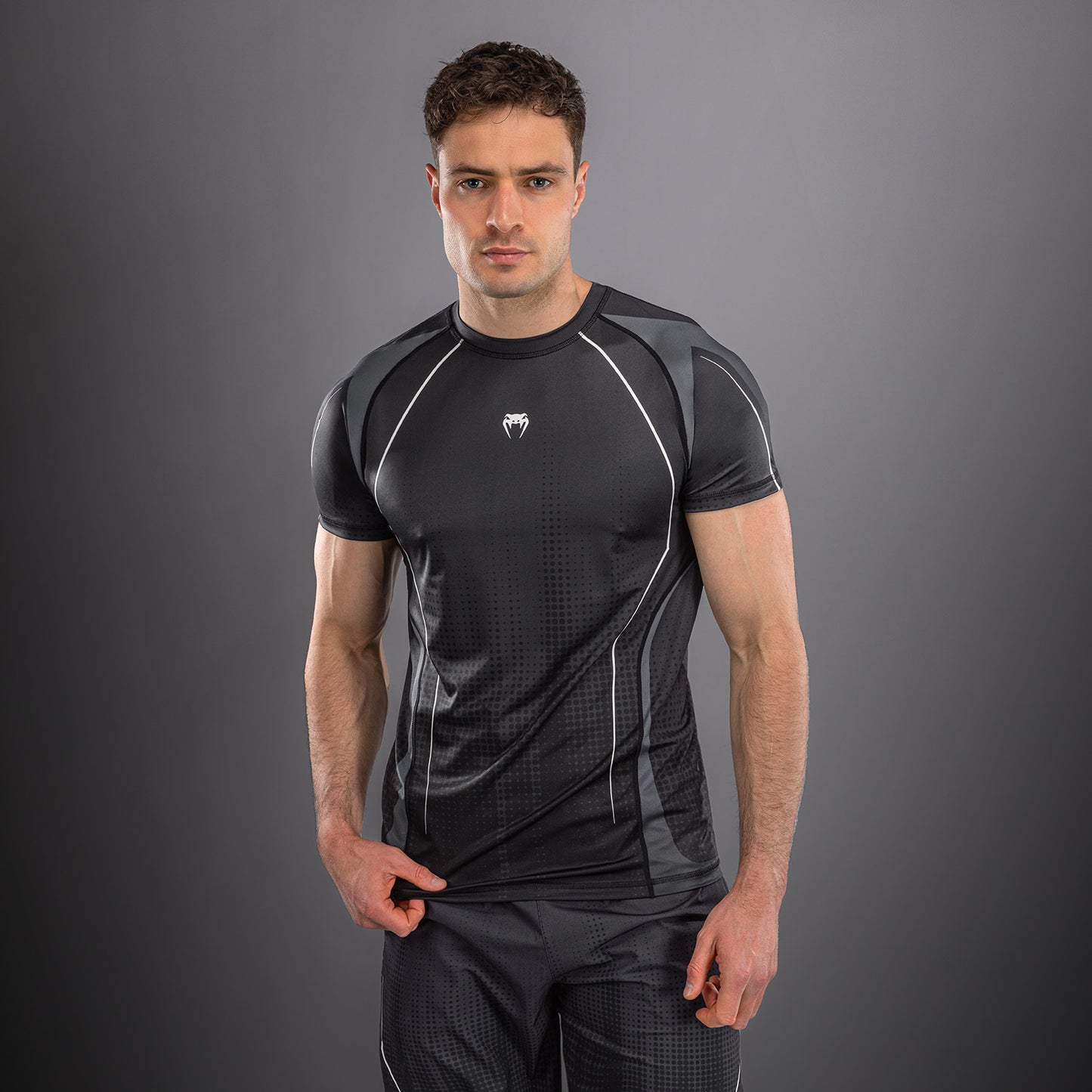 Venum Stealth Dry Tech Camiseta Dry Tech – Negro/Blanco