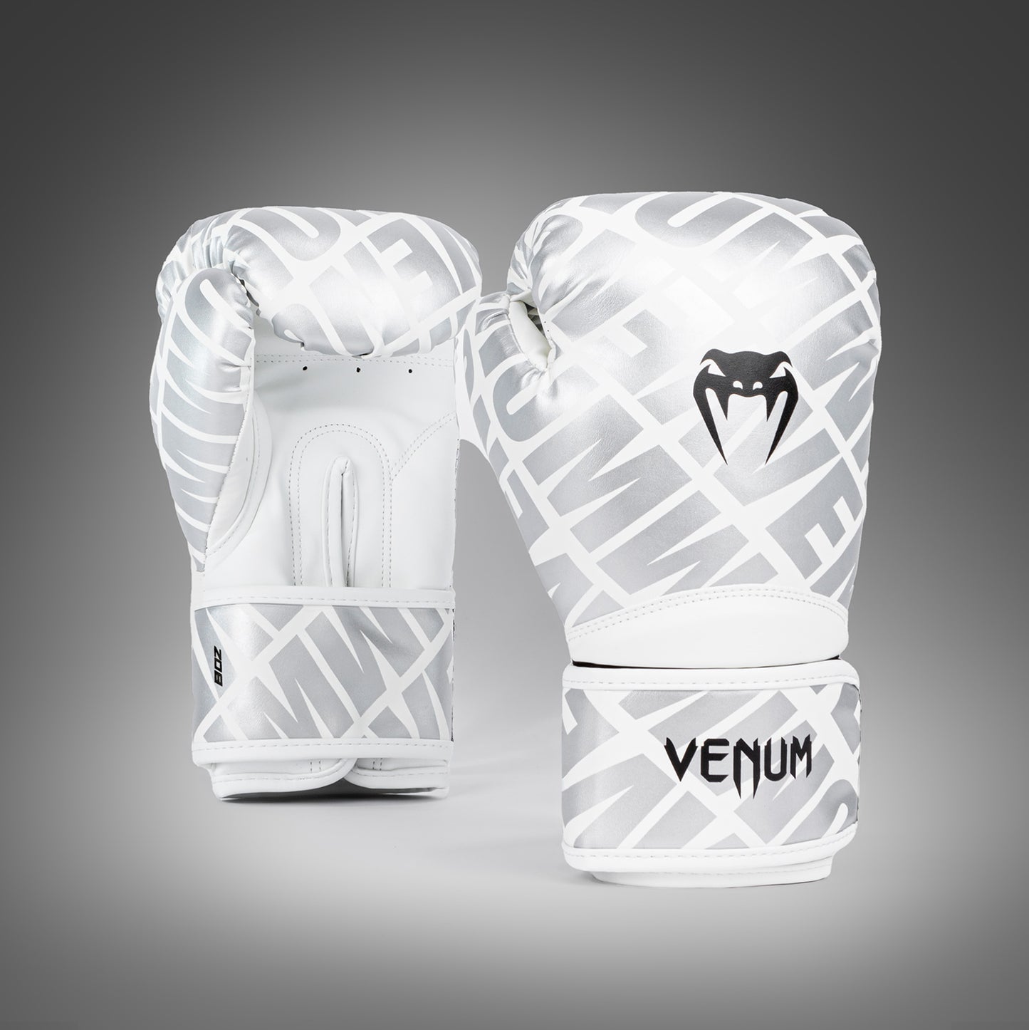Venum Contender 1.5 XT Guantes de boxeo para niños - Blanco/Plata