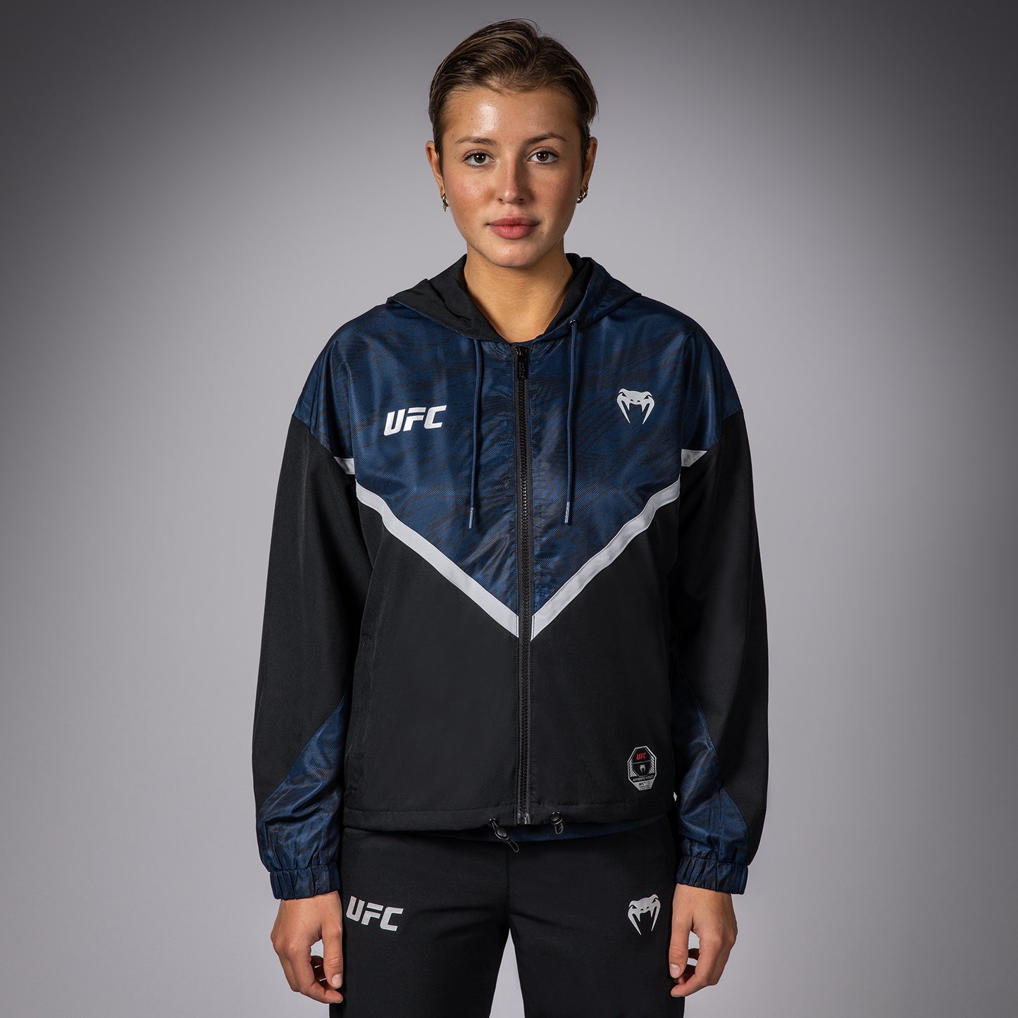 UFC Fusion by Venum Fight Week Sudadera con Cremallera para Mujer - Azul oceánico