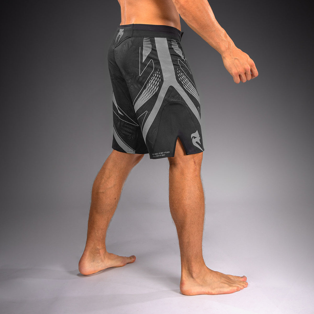 Venum Amazonia Reborn Pantalón corto de MMA - Negro/Gris