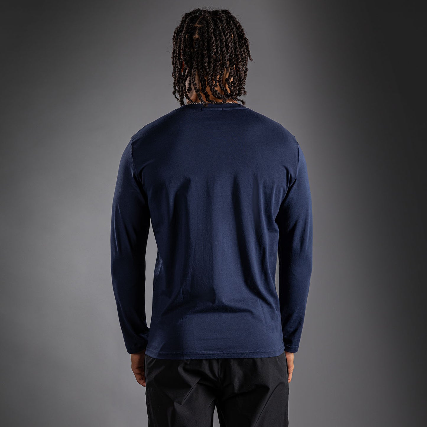 Venum Lineup Camiseta Manga Larga - Azul Marino/Azul/Blanco