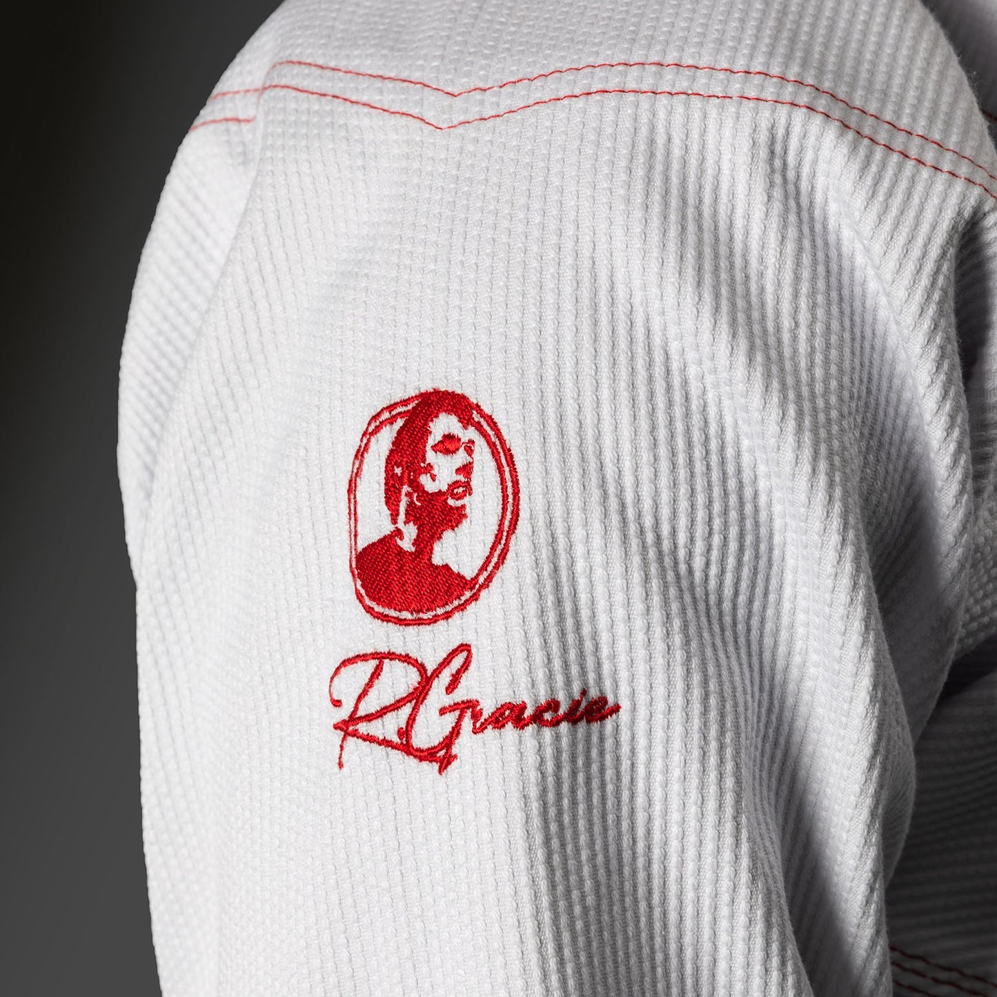 Venum x Roger Gracie Signature Kimono de BJJ - Blanco/Rojo