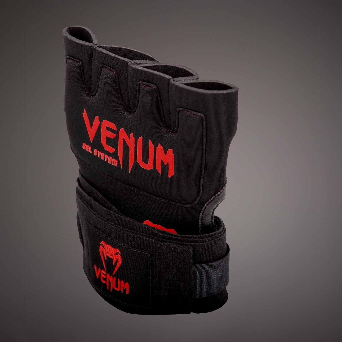 Venum Gel Kontact Guante Venda - Negro/Rojo