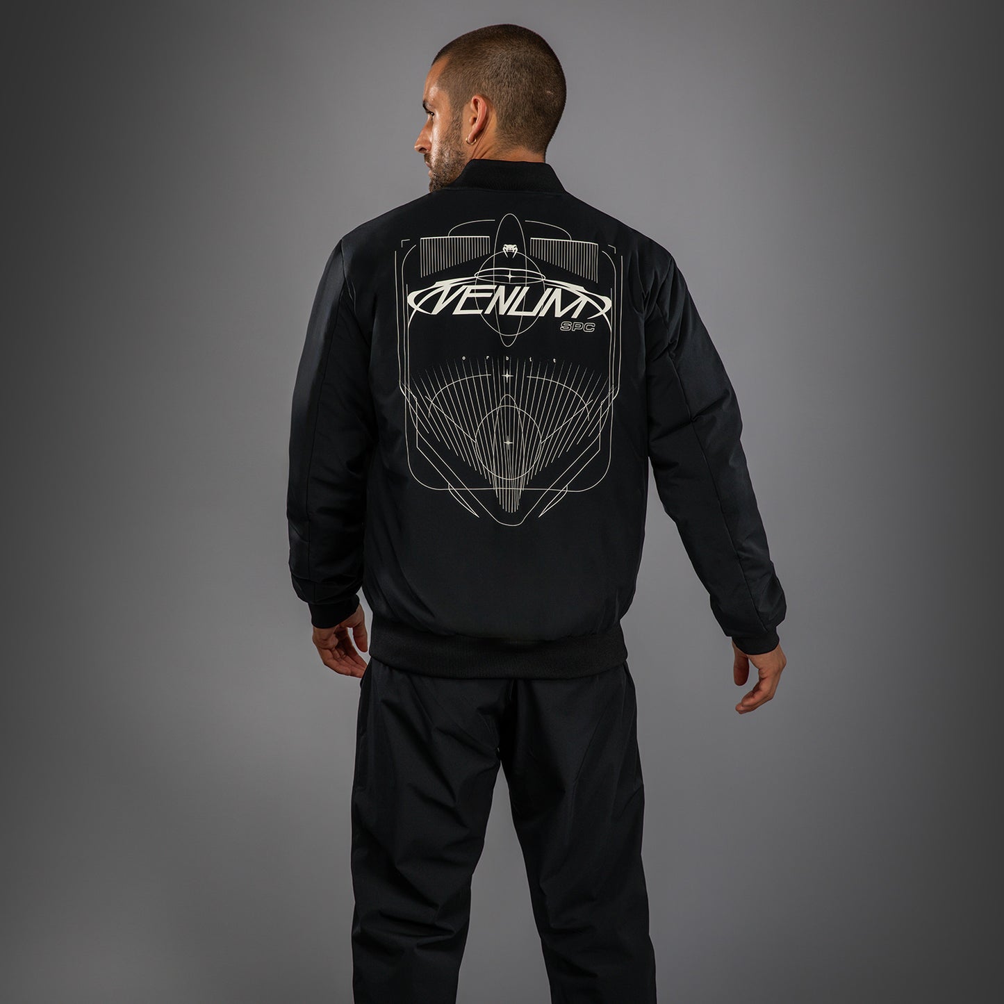 Venum Eclipse Cazadora Bomber – Negro/Hueso