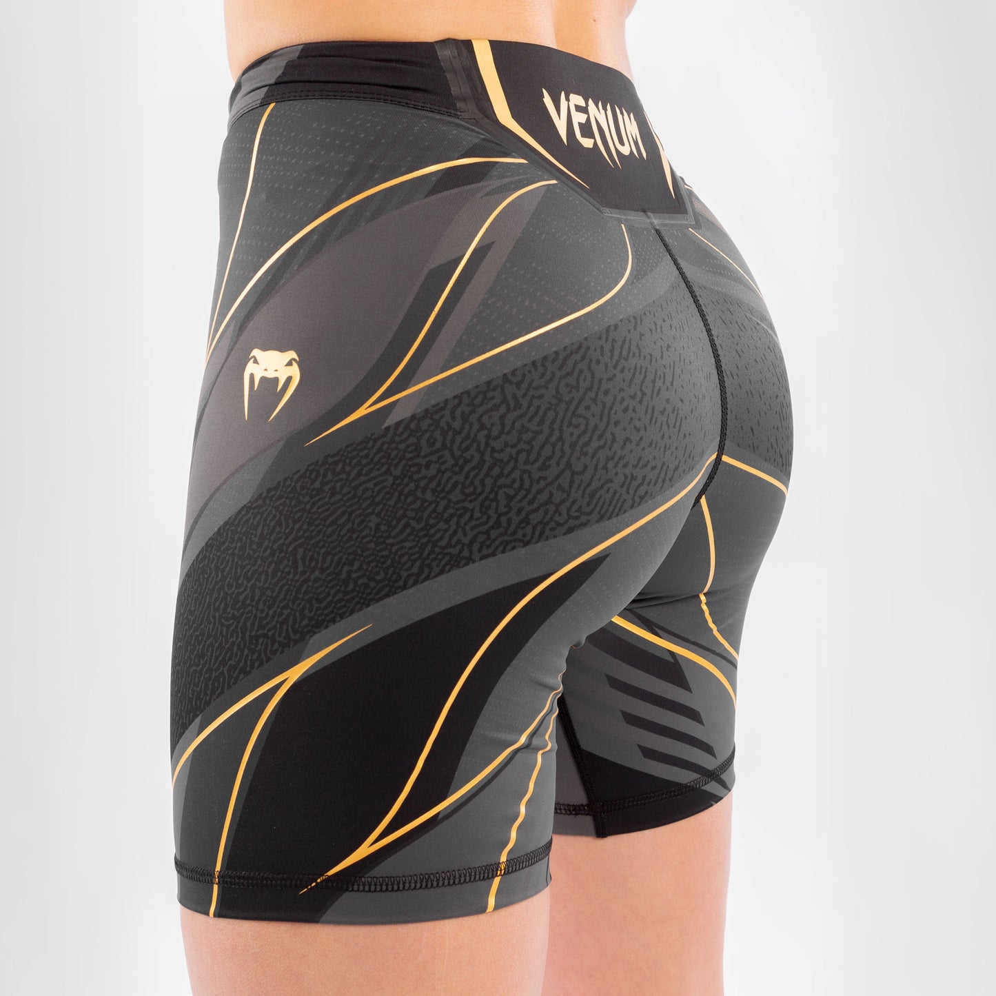 Pantalón De Vale Tudo Para Mujer UFC Venum Authentic Fight Night – Modelo Largo - Campeón