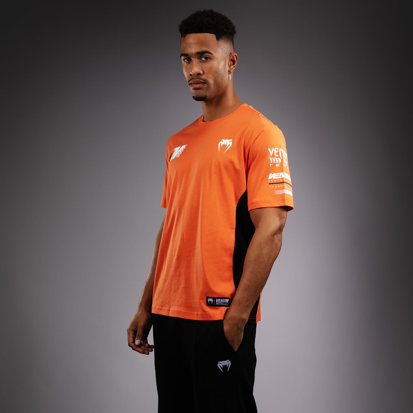 Venum Motorsport Camiseta - Mandarina